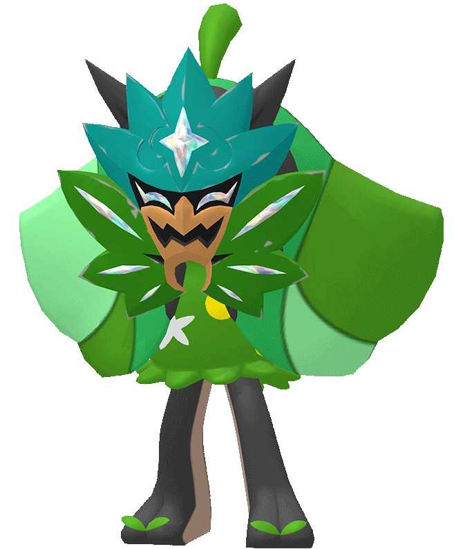 Image du pokemon Ogerpon (Masque Turquoise)